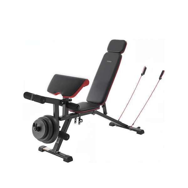 Weight Bench 800 lbs. Adjustable Weight Bench Press for Full Body Workout Exercise Sit up Bench for Home Gym Strength