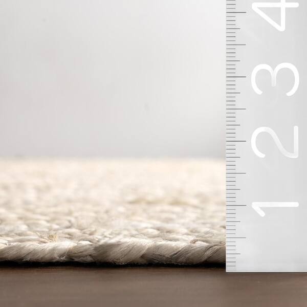 nuLOOM Rigo Chunky Loop Jute Off-White 12 ft. x 18 ft. Area nuLOOM Rigo Chunky Loop Jute Off-White 12 ft. x 18 ft. Area