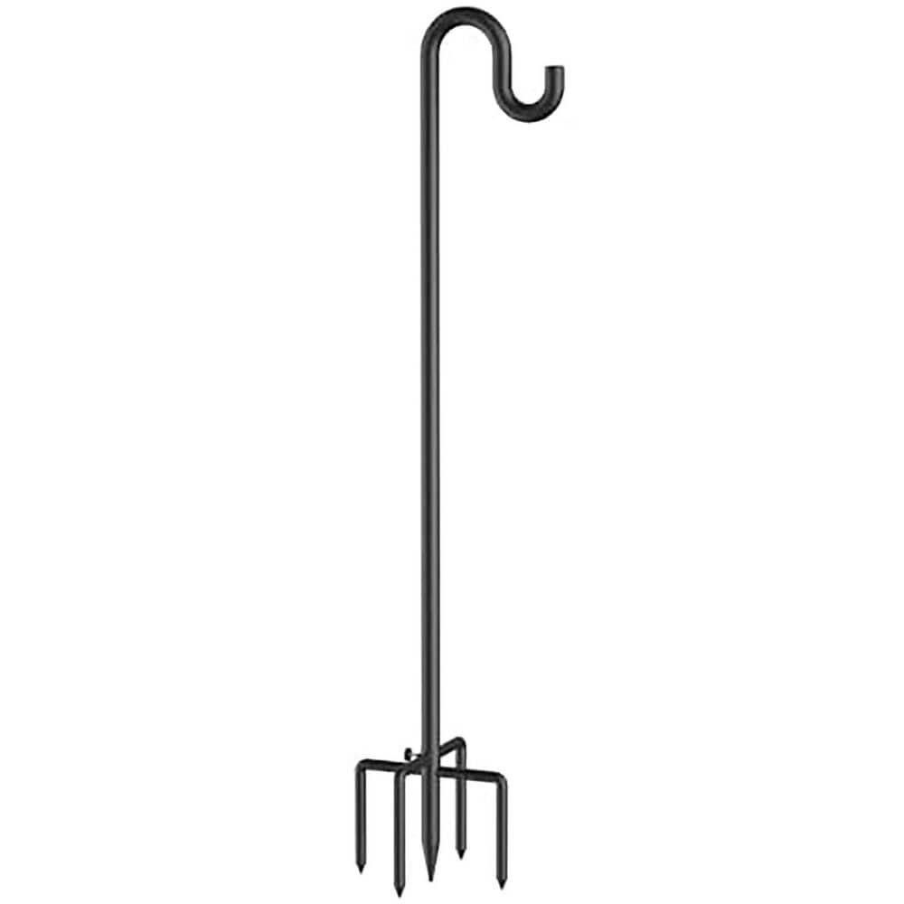 Heavy Duty 6 in. Steel Non-Slip Vinyl Coated S Hooks Black for Hanging Plants and Large Objects 6 Pack price history on PriceWatchPro
