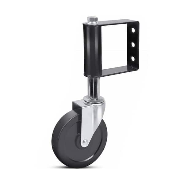 Angel Sar Spring-Loaded Heavy-Duty Gate Wheels with Universal Mount for Wood and Metal Swing Gates