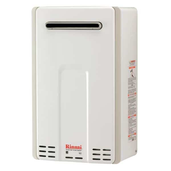 Rinnai High Efficiency 6.5 GPM Residential 150,000 BTU/h 44.0 kWh Propane Exterior Tankless Water Heater