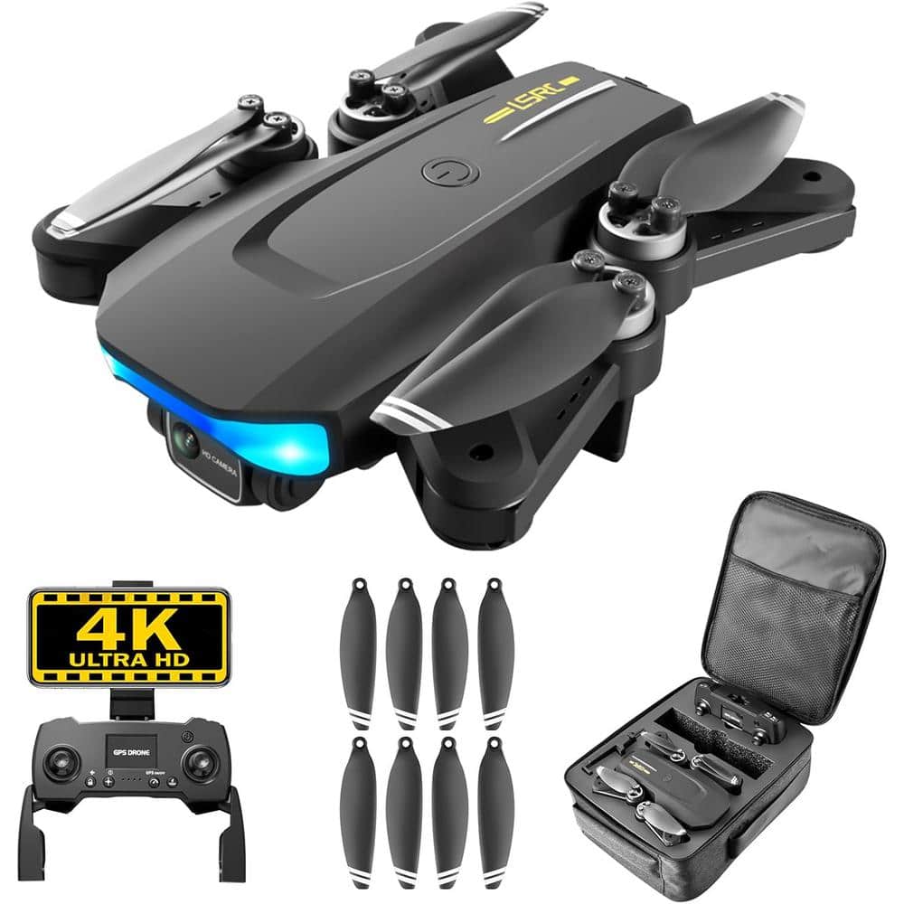 Vrbgify GPS Drone with 4K Camera, Brushless Motor, Foldable