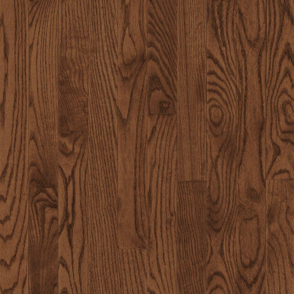 Bruce American Originals Brown Earth Oak 3/4 in. T x 5 in. W x Varying L Solid  Hardwood Flooring (23.5 sq. ft. /case) SHD5217