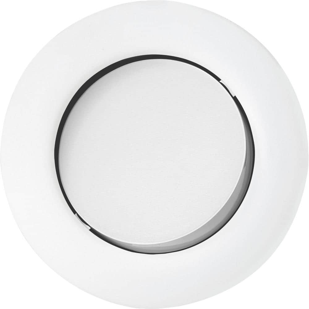 4-Inch Adjustable White LED Recessed Downlight with Trim