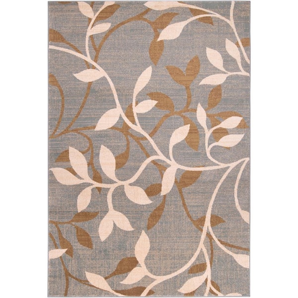 Artistic Weavers Cedrela Medium Gray 4 ft. x 5 ft. Indoor Area Rug