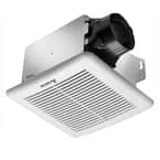 GreenBuilder G2 Series 80 CFM Wall or Ceiling Bathroom Exhaust Fan with Adjustable Humidity Sensor, ENERGY STAR