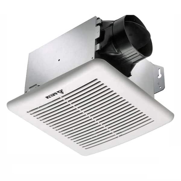 Delta Breez GreenBuilder G2 Series 80 CFM Wall or Ceiling Bathroom Exhaust Fan with Adjustable Humidity Sensor, ENERGY STAR