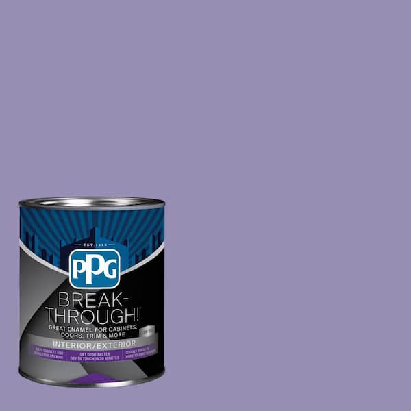 1 qt. PPG1175-5 French Violet Semi-Gloss Door, Trim & Cabinet Paint