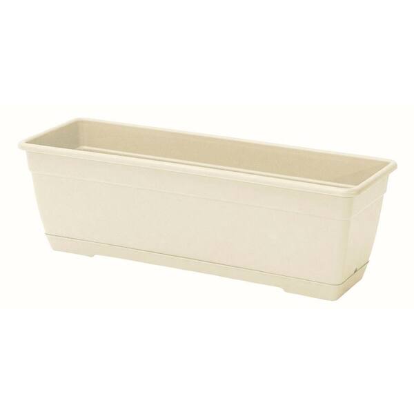 Marchioro 15.25 in. Sandstone Window Box Planter