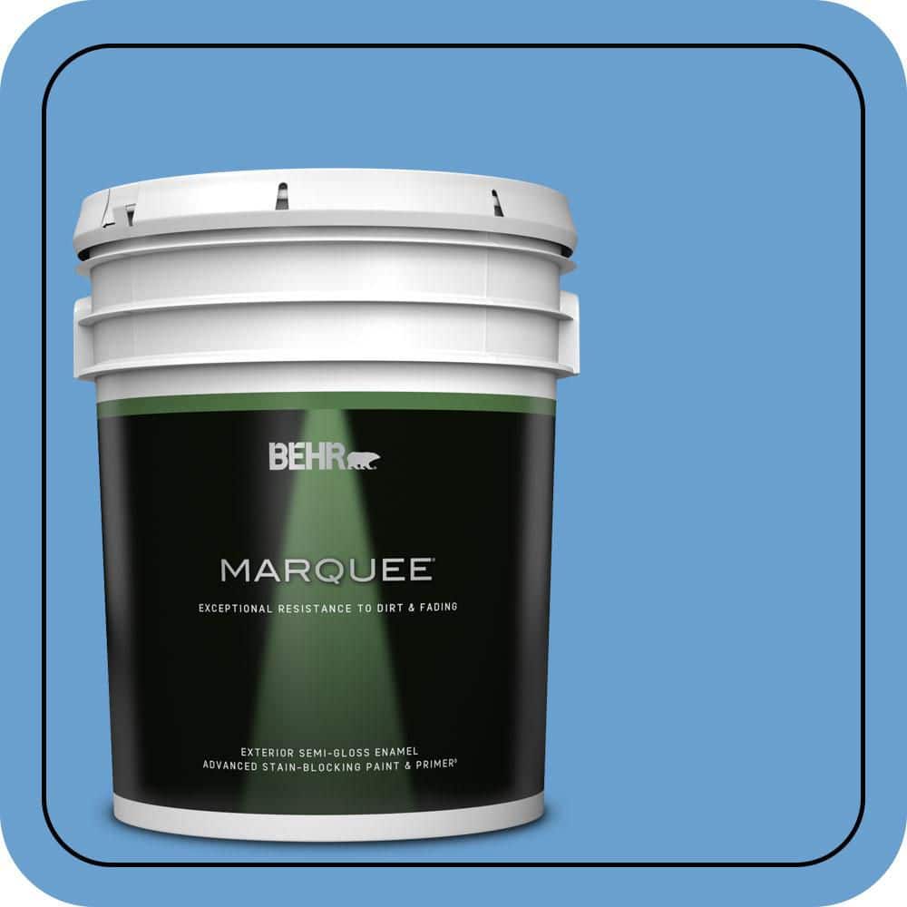 5 gal. #P520-4 Cornflower Semi-Gloss Enamel Exterior Paint & Primer product image for price tracking