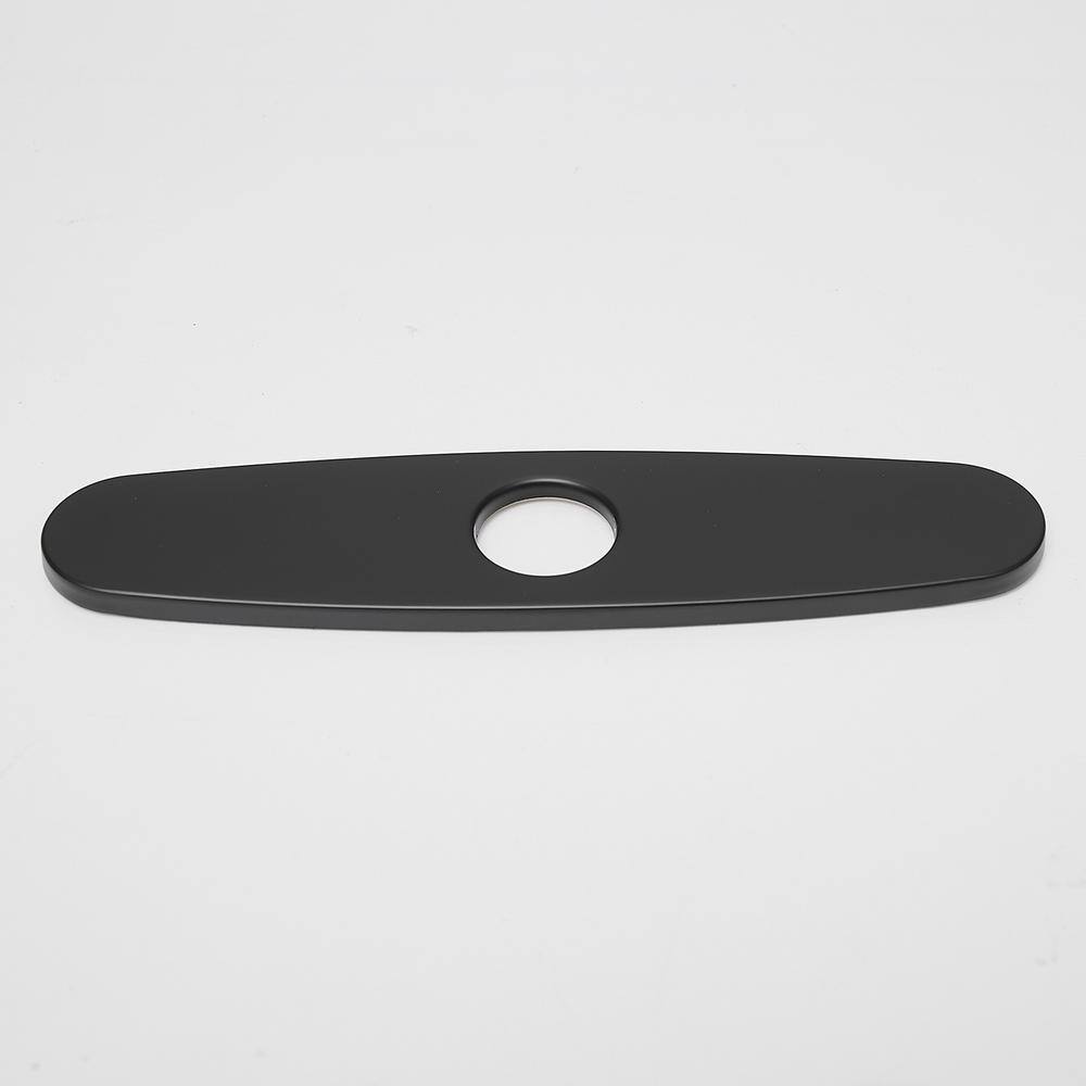 iVIGA VCC08B 10-Inch Escutcheon Hole Covers In Stainless Steel , Suitable For 1 Or 3-Hole Bathroom Or Kitchen Sink Faucets