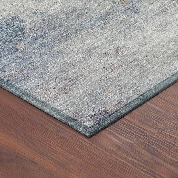 Chantille Machine Washable Indoor/Outdoor Abstract ACN2367 Blue 3 ft. x 5 ft. Area Rug