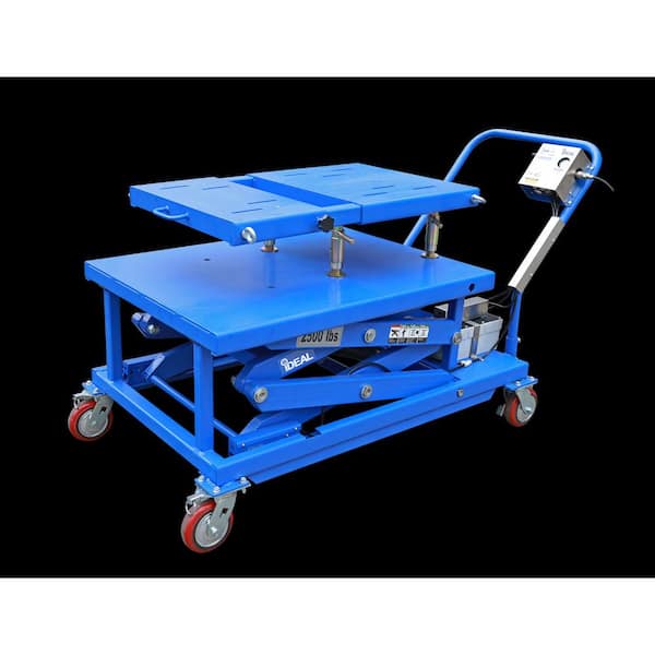 iDEAL LT-PT2500AH-X Powertrain Lift Table (Air/Hydraulic) 2500 lbs. Capacity