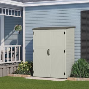 53 in. x 32.5 in. x 71.5 in. Covington Large Plastic Vertical Shed