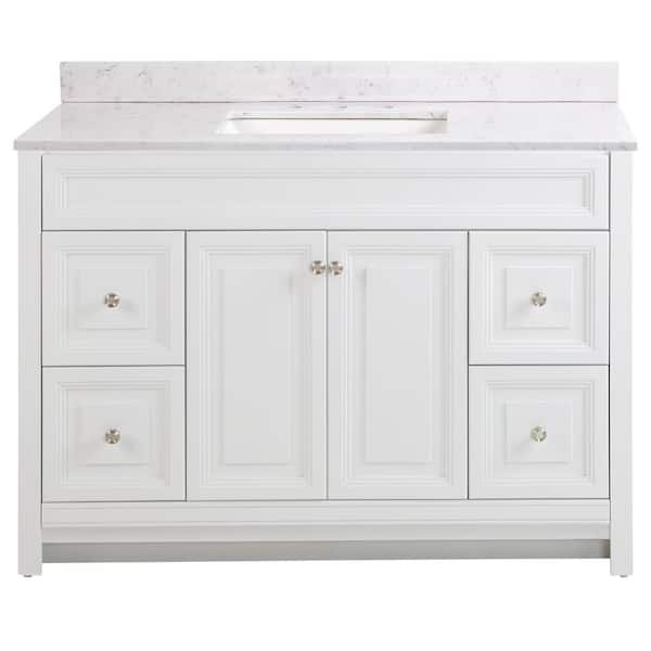 Home Decorators Collection Brinkhill 49, 48 Inch Vanity Top With Sink Home Depot