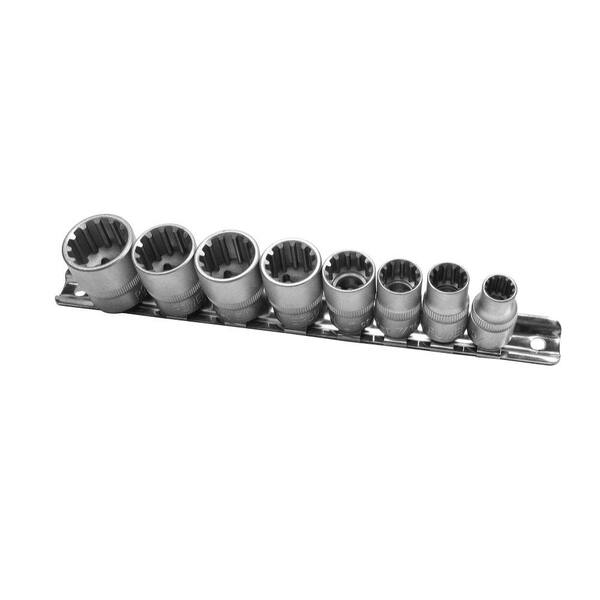 Powerbuilt SAE Spine Socket Set (8-Piece)