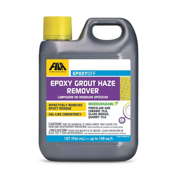 Fila Epoxy Off 1.06 Qt epoxy grout haze remover 44010312AME - The Home Depot