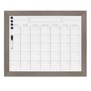 Beatrice Monthly Dry Erase Calendar Memo Board