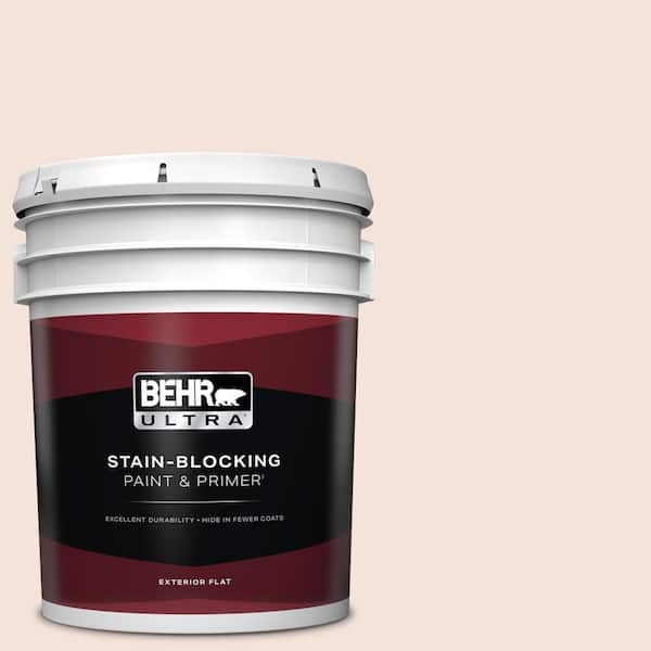 BEHR ULTRA 5 gal. #230E-1 Early Sunset Flat Exterior Paint & Primer