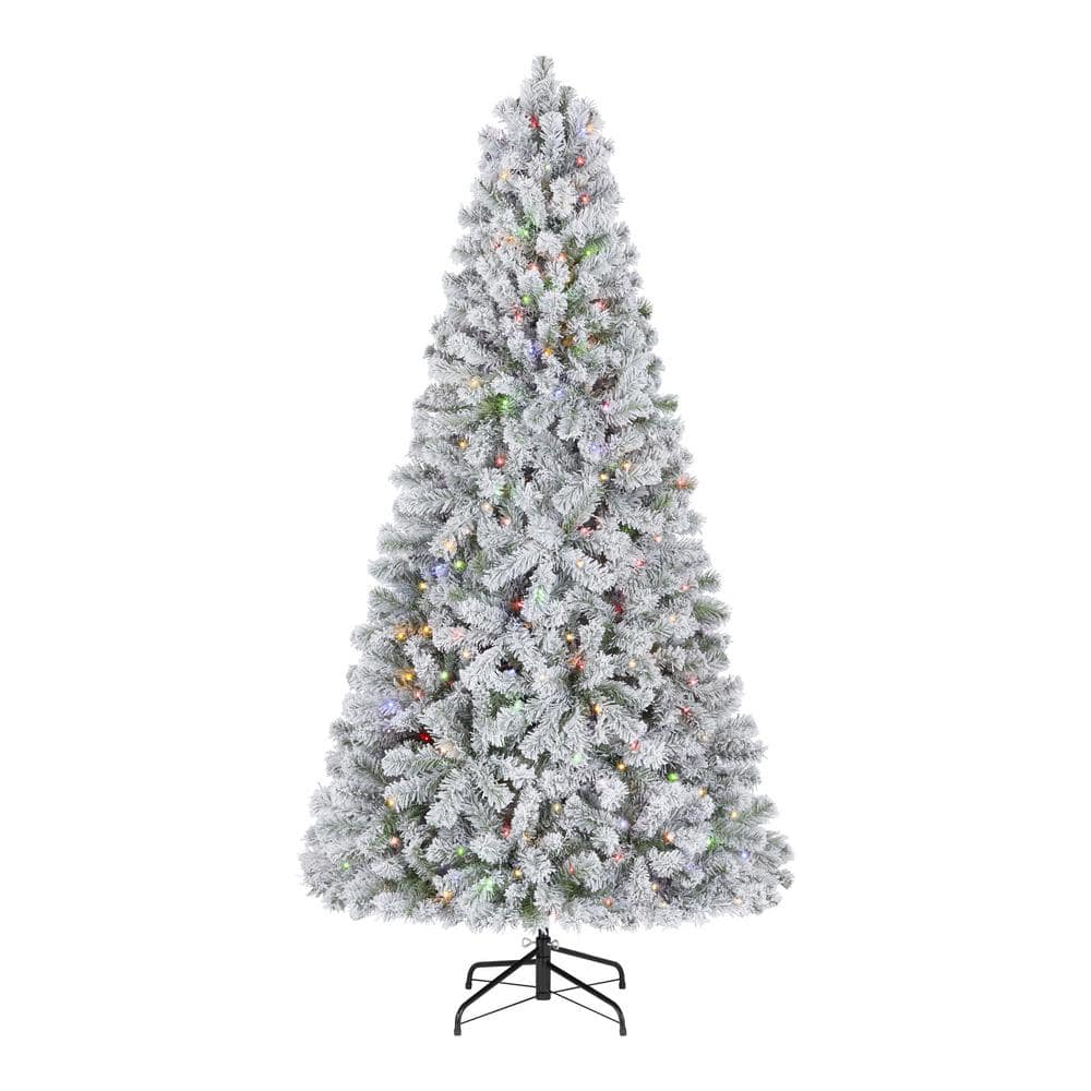 6-6.5Ft Pre Lit Pre Decorated Christmas Tree Pop Up Xmas Tree with