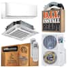 Ramsond 48000 BTU 4-Ton Dual Cassette/Wall Mount Ductless Mini Split ...