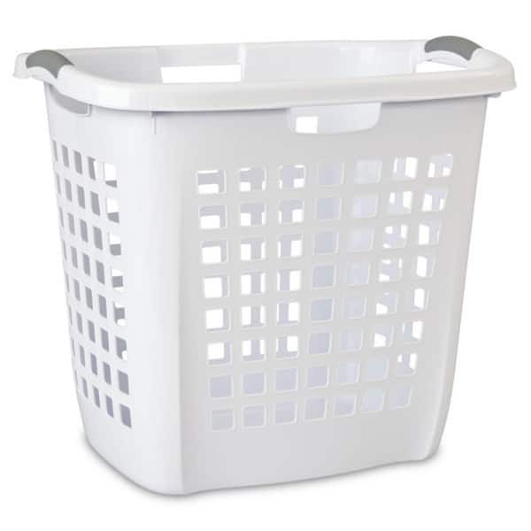 Sterilite 0.2 Gal. Plastic Ultra Easy Carry Dirty Clothes Laundry Basket Hamper (4-Pack)