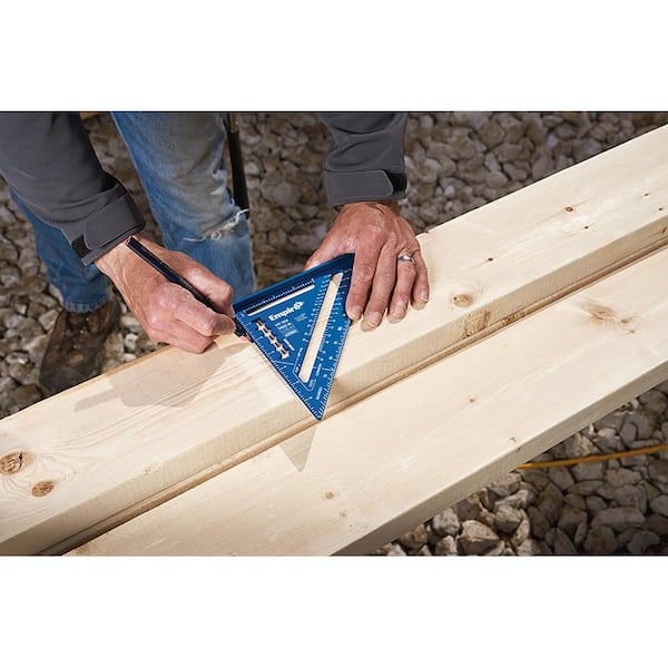 Empire - 7 in. Laser Etched Aluminum Rafter Square