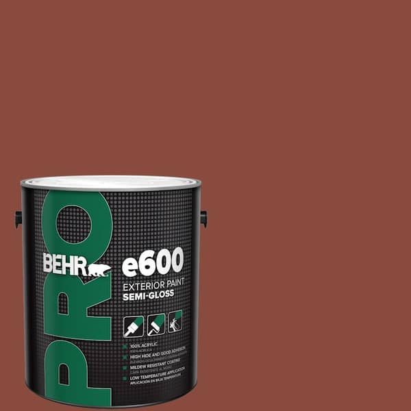 BEHR PRO 1 gal. #PMD-42 Mission Tile Semi-Gloss Exterior Paint