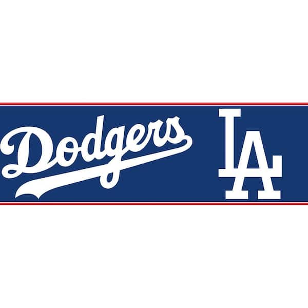 Major League Baseball Boys Will Be Boys II L.A. Dodgers Wallpaper Border
