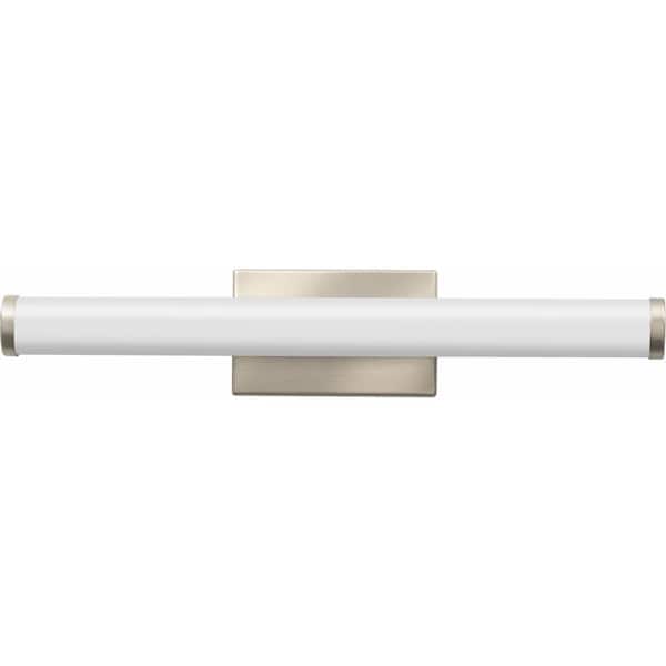 Contemporary Arrow Brushed Nickel 3K LED Vanity Light Contemporary Arrow Brushed Nickel 3K LED Vanity Light