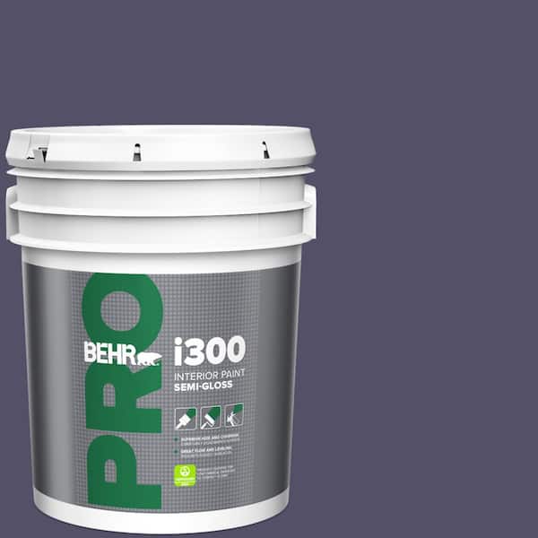 BEHR PRO 5 gal. #PPU16-19 Mardi Gras Semi-Gloss Interior Paint