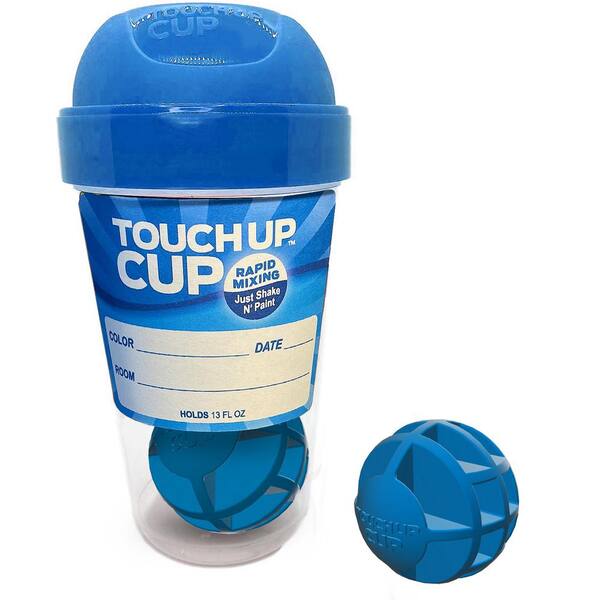 Plastic Paint Cup Blue 3