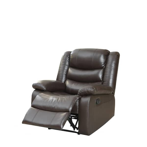 Acme Furniture ACME Fede Top Grain Leather Espresso Recliner