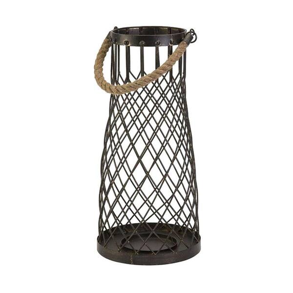 Home Decorators Collection Regatta 16.25 in. H x 7.75 in. W Large Candleholder