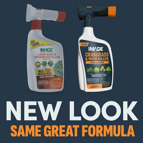 IMAGE 32 oz. 4,000 sq. ft. Lawn Weed and Crabgrass Killer Ready-To-Spray  for 200-Plus Weed Types 100551431 - The Home Depot