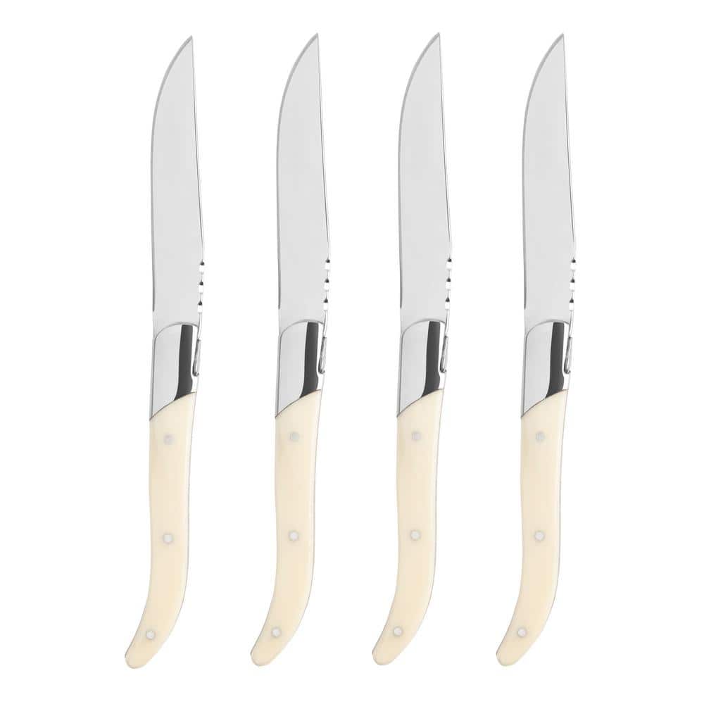 LAGUIOLE KNIVES Steak knives ivory horn – DEGRENNE
