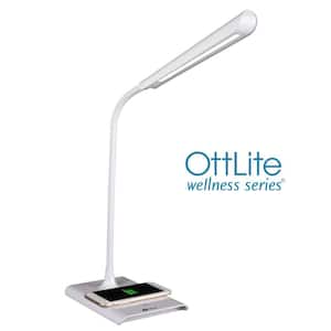 LED Power Up Desk Lamp with Wireless Charging