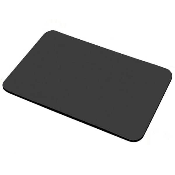 12 L x 19 in. W Coffee Makers Mat for Countertop Absorbent Rubber Backing Hides Stains AntiSlip Versatile Dish DryingMat