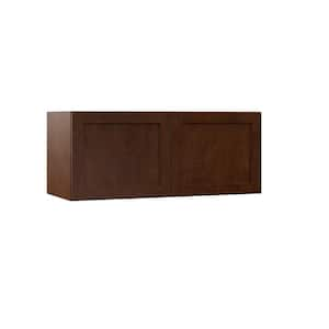 Designer Series Soleste Assembled 36x15x12 in. Wall Kitchen Cabinet in Spice