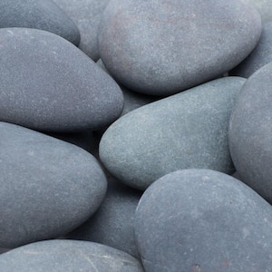 2200 lbs. 1 in. to 3 in. Grey Mexican Beach Pebbles (Super Sack/Covers 170 sq. ft.)