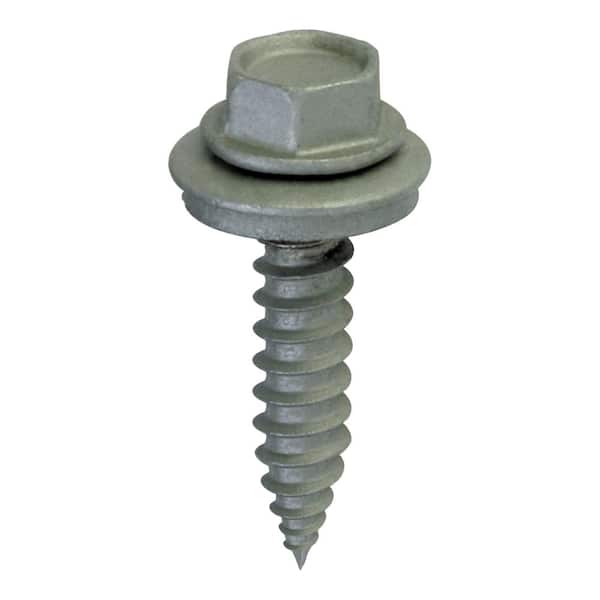 Package of 1000 5/16 x 1-1/2 Hex Washer Head UnSlotted Sheet Metal Screw Zinc Plated Set #RD-5027FST Warranity by Pr-Mch 