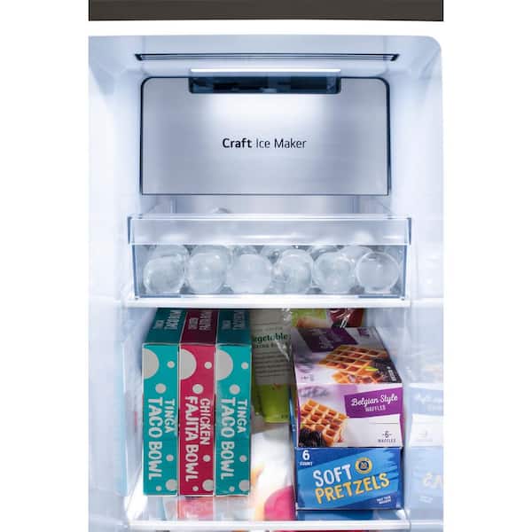 LG 27 cu. ft. Side by Side Smart Refrigerator w/ Craft Ice, External Ice  and Water Dispenser in PrintProof Stainless Steel LHSXS2706S - The Home  Depot