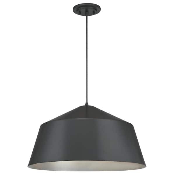 Westinghouse 1-Light Matte Brushed Gun Metal Pendant