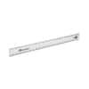 Aluminum Straight Edge Ruler, 24 in, Aluminum - Strobels Supply