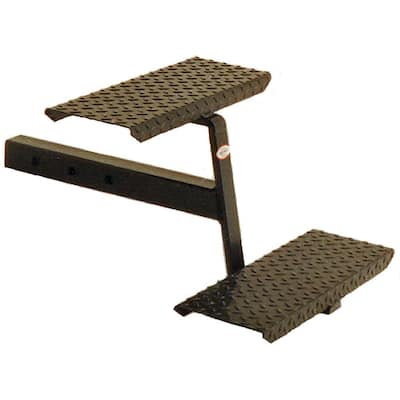 Receiver Hitch Stair with Three Adjustable Lengths - Two-Step