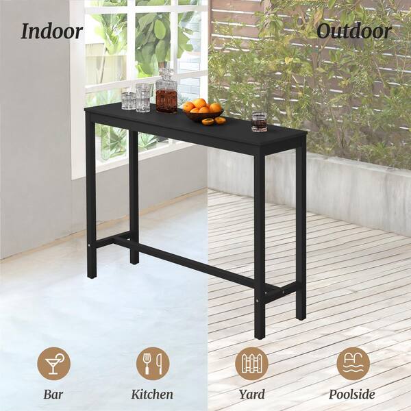Golden Girls ODK 39-Inch Outdoor Bar Table - Weatherproof Hot Tub Side ...