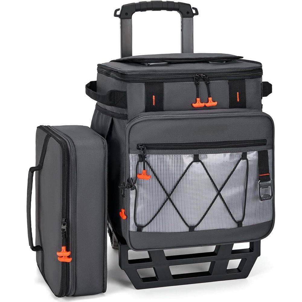 75 qt. Dual Compartment Rolling Cooler with Wheels, Insulated Leakproof Design for Outdoor, Camping, Picnic, Travel price history on PriceWatchPro