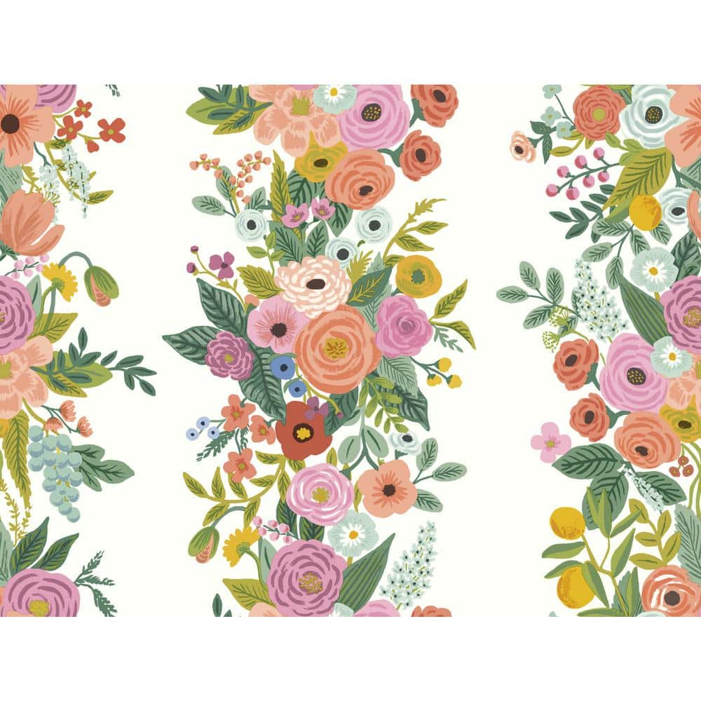 Rifle Paper Co. Bramble Garden Peel & Stick Wallpaper - Pastel – US Wall  Decor