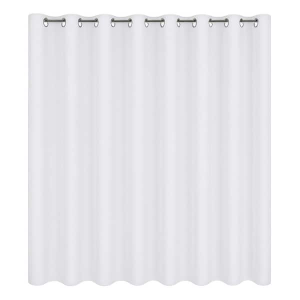 Outdoor Curtains 54W x 84L inch Waterproof Thick Privacy Weatherproof Grommet for Porch Gazebo Deck White