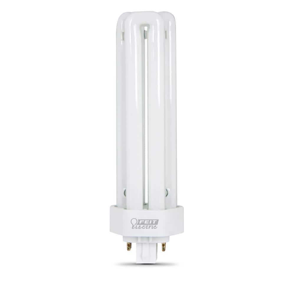 42-Watt PL CFLNI Triple Tube 4-Pin Plug-in GX24Q-4 Base Compact Fluorescent CFL Light Bulb, Cool White 4100K(50-Pack) price history on PriceWatchPro
